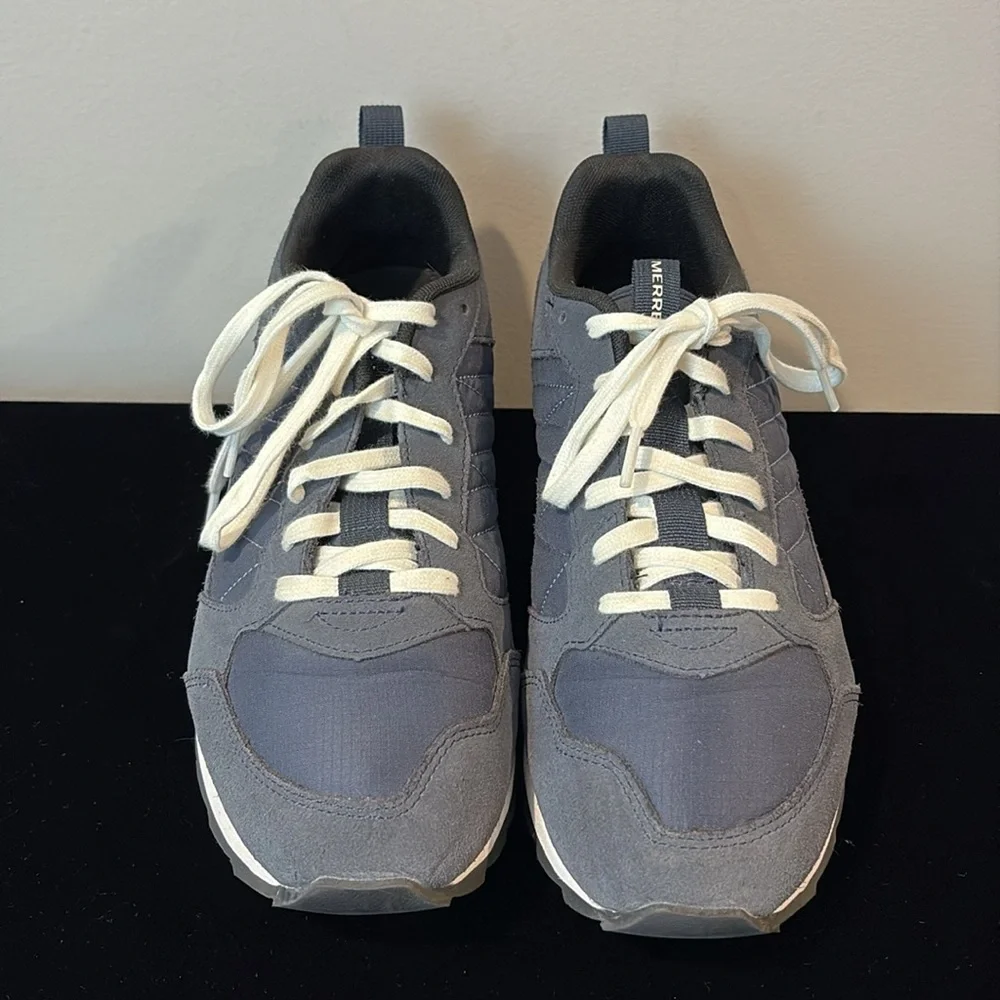 Men’s Merrell Navy Alpine Retro Style Sneakers Size 9